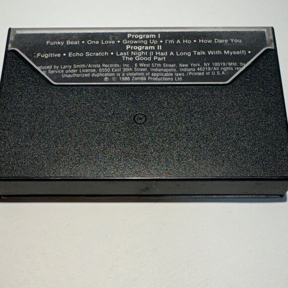 Whodini Back in Black Cassette Tape - Picture 3 of 5